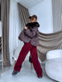 Short jacket "NORTH FL257" - CHOCO